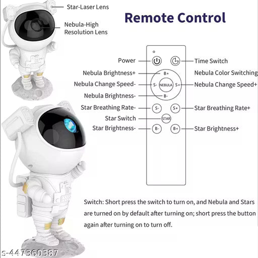 Astronaut Galaxy Star Projector